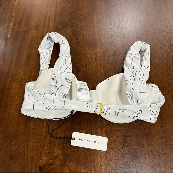 We Wore What Claudia Bikini Top Size Small - Picture 4 of 7